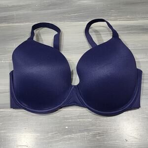 Soma Bra 34DDD Enbliss Full Coverage‎ Underwire 0119 Bra Navy Blue